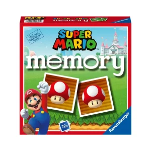 Outlet Memory Versione Super Mario, 72 Tessere, Gioco Da Tavolo, 4+ Anni Giochi Di Carte