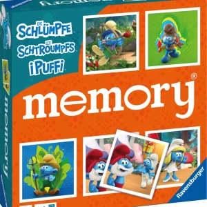 Sale Memory® Versione Puffi, 64 Tessere, Gioco Da Tavolo, 3+ Anni Giochi Di Carte