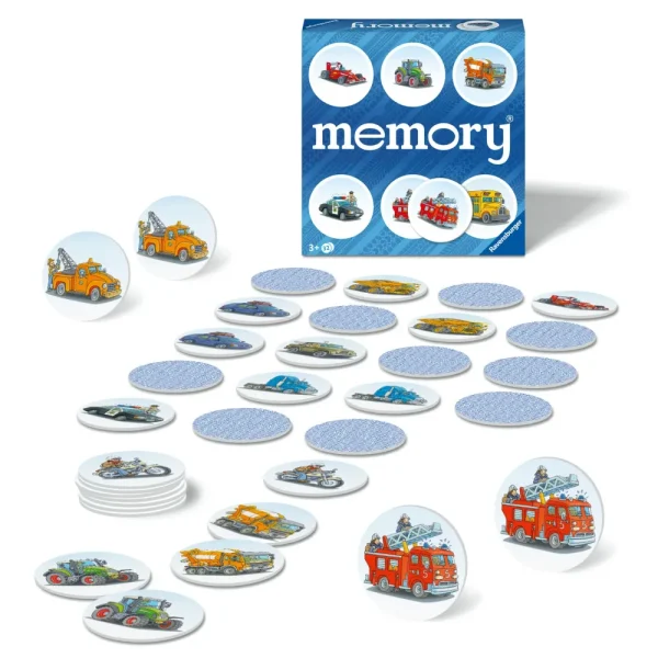 Cheap Memory® Versione Veicoli, 64 Tessere, Gioco Da Tavolo, 3+ Anni Giochi Di Carte