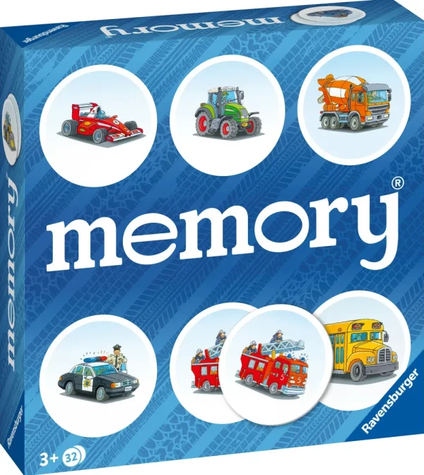 Cheap Memory® Versione Veicoli, 64 Tessere, Gioco Da Tavolo, 3+ Anni Giochi Di Carte