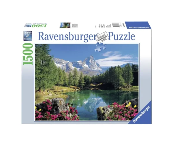 Outlet Puzzle 1500 Pezzi Lago Alpino Con Cervino Puzzle 1000 Pezzi