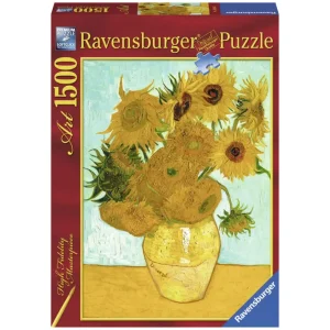 Fashion Puzzle 1500 Pezzi Van Gogh: Vaso Con Girasoli Puzzle 1000 Pezzi