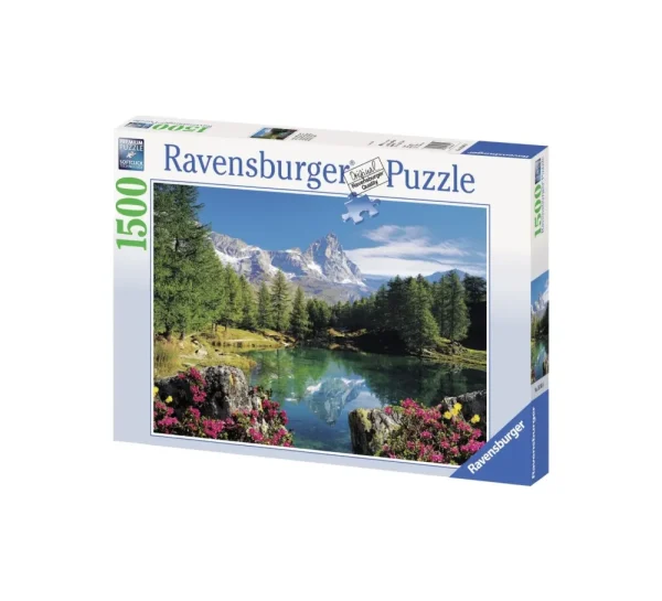 Outlet Puzzle 1500 Pezzi Lago Alpino Con Cervino Puzzle 1000 Pezzi