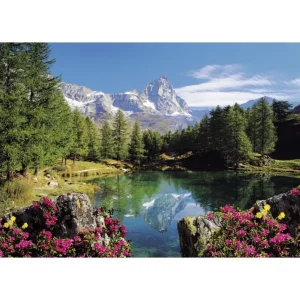 Outlet Puzzle 1500 Pezzi Lago Alpino Con Cervino Puzzle 1000 Pezzi