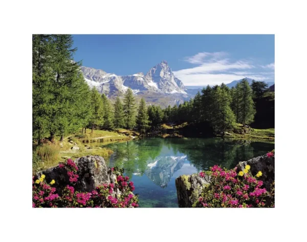 Outlet Puzzle 1500 Pezzi Lago Alpino Con Cervino Puzzle 1000 Pezzi