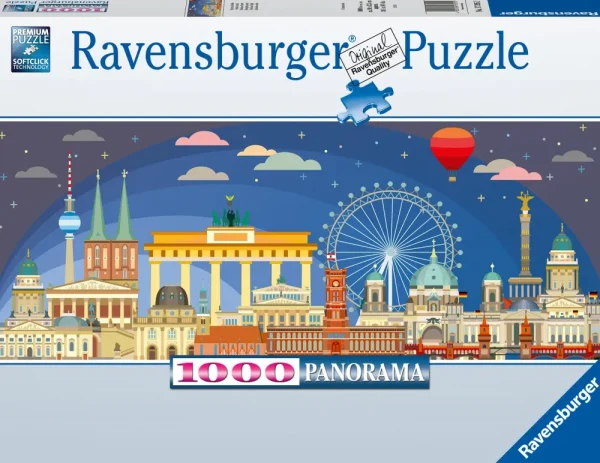 Sale Puzzle Berlino Di Notte, 1000 Pezzi, Puzzle Adulti Puzzle 1000 Pezzi