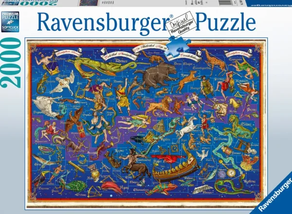 Clearance Puzzle Costellazioni, 2000 Pezzi, Puzzle Adulti Puzzle 2000 Pezzi