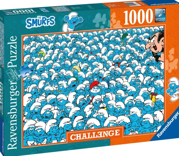 Online Puzzle I Puffi, Collezione Challenge, 1000 Pezzi, Puzzle Adulti Puzzle 1000 Pezzi