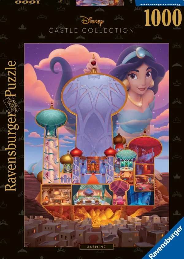 Flash Sale Puzzle Jasmine Disney Castles, Collezione Disney Collector'S Edition, 1000 Pezzi, Puzzle Adulti Puzzle 1000 Pezzi