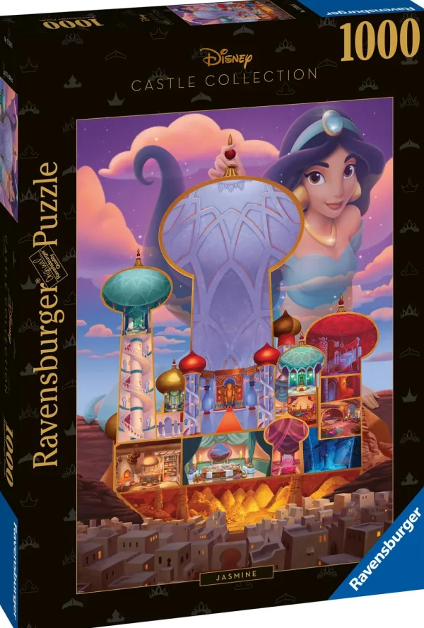 Flash Sale Puzzle Jasmine Disney Castles, Collezione Disney Collector'S Edition, 1000 Pezzi, Puzzle Adulti Puzzle 1000 Pezzi