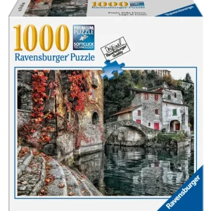 Best Puzzle Lago Di Como, Collezione Meraviglie Italiane, 1000 Pezzi, Puzzle Adulti Puzzle 1000 Pezzi