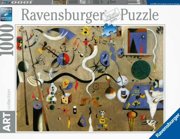 Discount Puzzle Miro: Harlequin Carnival, Art Collection, 1000 Pezzi, Puzzle Adulti Puzzle 1000 Pezzi