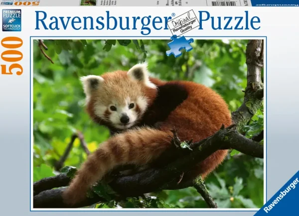 Sale Puzzle Panda Rosso, 500 Pezzi, Puzzle Adulti Puzzle 500 Pezzi