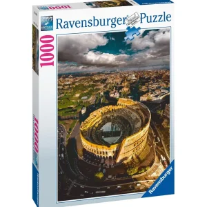 Hot Puzzle Per Adulti 1000 Pezzi Roma Colosseo Dimensione Puzzle: 50 70 Cm Formato Verticale Puzzle 1000 Pezzi