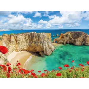 Best Sale Puzzle Per Adulti 1000 Pezzi Algarve- Mare Scogliera Paesaggio Dimensione Puzzle: 70 50 Cm Puzzle 1000 Pezzi