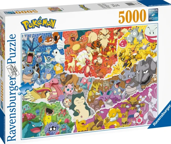 Best Sale Puzzle Pokemon, 5000 Pezzi, Puzzle Adulti Puzzle 2000 Pezzi