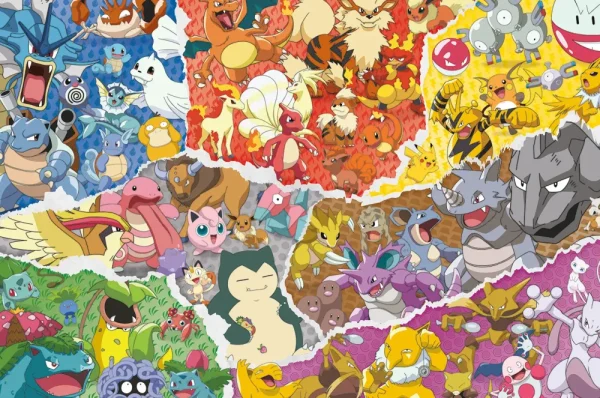 Best Sale Puzzle Pokemon, 5000 Pezzi, Puzzle Adulti Puzzle 2000 Pezzi