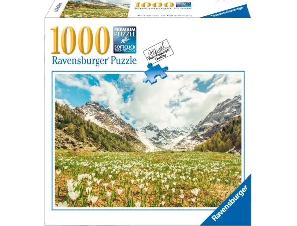 Cheap Puzzle Primavera In Valmalenco, Collezione Meraviglie Italiane, 1000 Pezzi, Puzzle Adulti Puzzle 1000 Pezzi