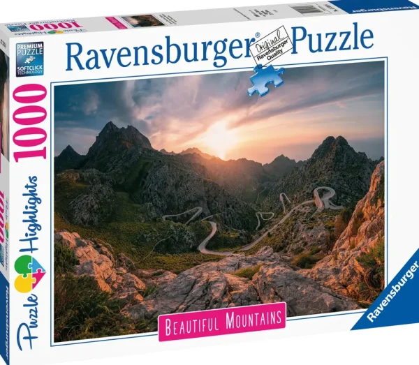 Sale Puzzle Sierra De Tramuntana, Indonesia, Collezione Beautiful Mountains, 1000 Pezzi, Puzzle Adulti Puzzle 1000 Pezzi