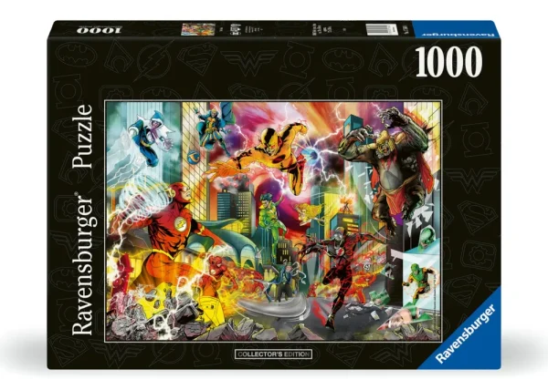 Outlet Puzzle The Flash Collector'S Edition, 1000 Pezzi, Puzzle Adulti Puzzle 1000 Pezzi