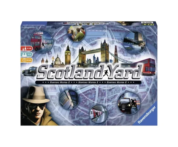 Flash Sale Scotland Yard, Gioco Da Tavolo, Da 2 A 6 Giocatori, 8+ Anni Giochi In Scatola Per Famiglia