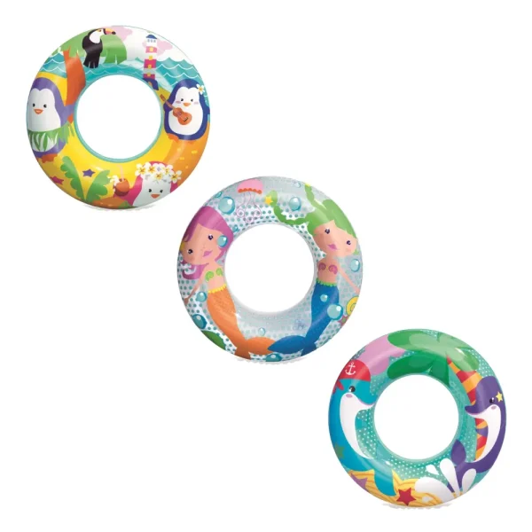 Online Salvagente Avventure Marine Cm. 51, 3-6 Anni, 3 Colori Assortiti Salvagenti E Braccioli Bambini