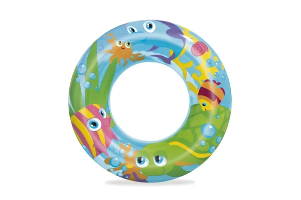Outlet Salvagente Designer Cm. 56, 3 Modelli Assortiti Salvagenti E Braccioli Bambini