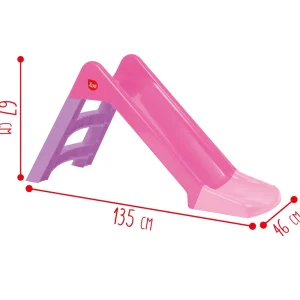 Online Scivolo Per Bambini, 3 Gradini Antiscivolo, Verde E Rosa, Massimo Supporto Di 30 Kg, Facile E Veloce Da Montare Disponbile In Verde E Rosa Scivoli