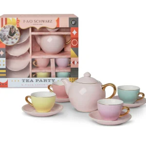 Cheap Set Da The Di Ceramica Da 9 Pezzi Giochi Di Emulazione