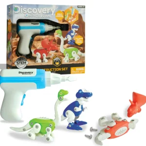 Store Set Dinosauri Da Costruzione 56 Pezzi Discovery Toys Giochi Stem