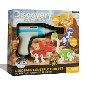 Store Set Dinosauri Da Costruzione 56 Pezzi Discovery Toys Giochi Stem