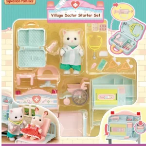 Flash Sale Set Dottore Del Villaggio Personaggi E Playset Del Meraviglioso Mondo Mini Dolls