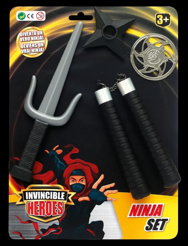 Cheap Set Ninja Action Figures