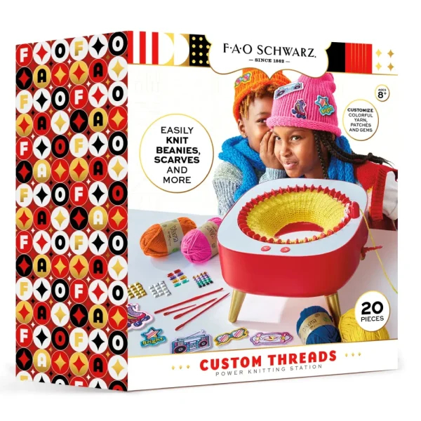 Clearance Set Per Cucire A Maglia Custome Threads Power Knitting Station Kit Artistici E Pittura