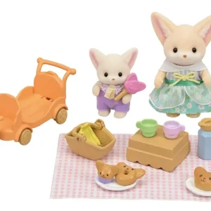 Shop Set Picnic Al Sole Sorella E Bebe Volpe Fennec -Personaggi E Playset Del Meraviglioso Mondo Mini Dolls