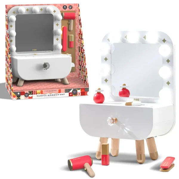 Cheap Set Trucco Vanity Make-Believe Magic Mirror Moda, Gioielli, Decorazioni, Cosmetici