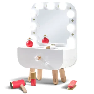 Cheap Set Trucco Vanity Make-Believe Magic Mirror Moda, Gioielli, Decorazioni, Cosmetici