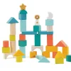 Discount Sevi Set Cubetti "Astronauta Con Secchiello" (37 Pz) Giochi Educativi In Legno