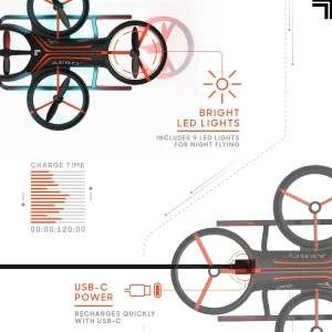 Clearance Quadricottero Radiocomandato Aero Drone Droni Telecomandati