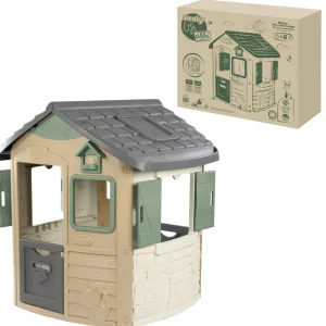 Best Sale Green Casetta Jura Lodge Con Materiali Riciclato Casette Per Bambini