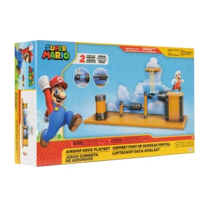 Online Playset Ponte Dell'Airship Di Bowser Compatibile Con Gli Altri Payset Nintendo Action Figures