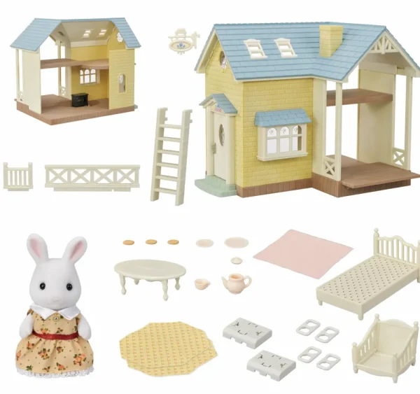 Best Case Personaggi Collezzionabili Cottage Blu Gift Set Mini Dolls