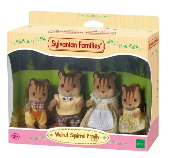 Hot Famiglia Scoiattoli Nocciola Mini Dolls