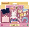 Clearance Set Da Viaggio Weekend Mamma Coniglio Neve Mini Dolls