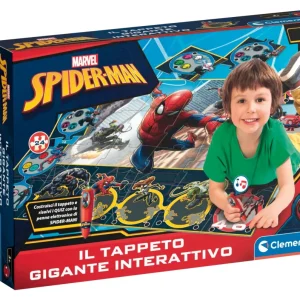 New Tappeto Gigante Interattivo Spiderman Primi Apprendimenti