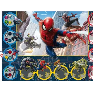 New Tappeto Gigante Interattivo Spiderman Primi Apprendimenti