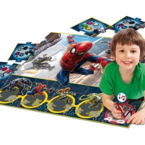 New Tappeto Gigante Interattivo Spiderman Primi Apprendimenti