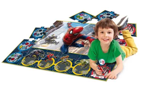 New Tappeto Gigante Interattivo Spiderman Primi Apprendimenti