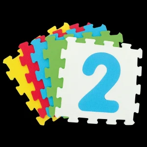 Best Sale Tappeto Puzzle Numeri 9Pz Palestrine E Tappeti Gioco