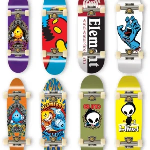 Outlet , Confezione Da 8 Fingerboard Del 25° Anniversario, Mini Skateboard Da Collezione, Giocattoli Per Bambini Da 6 Anni In Su Modellini Veicoli In Scala